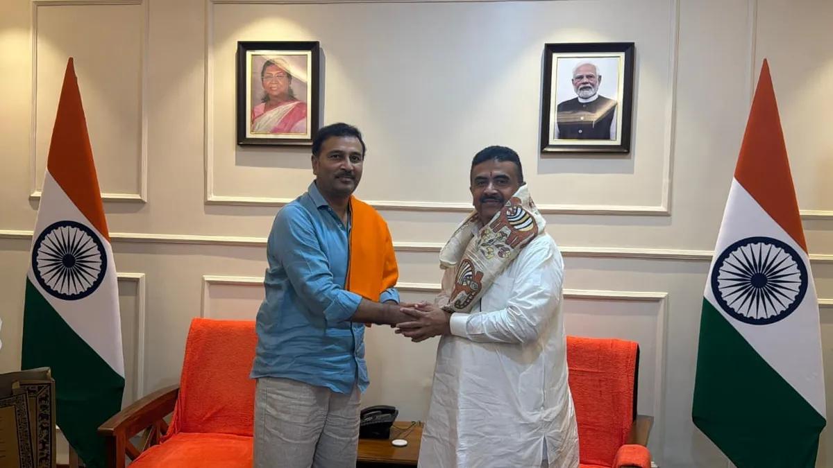 सुदेश महतो ने कोलकाता में शुभेंदु अधिकारी से की शिष्टाचार मुलाकात, विकास और सांस्कृतिक विरासत पर हुई चर्चा
