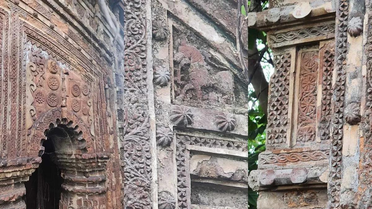 22 साल के संघर्ष के बाद खीरी मठ को ASI संरक्षण, रामगढ़ में मिला मलूटी शैली का 6वां टेराकोटा मंदिर